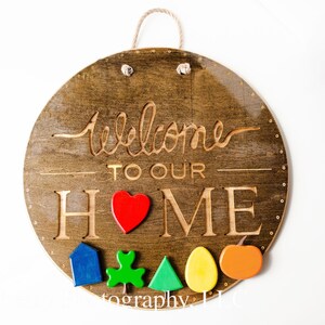Welcome to Our Home Sign