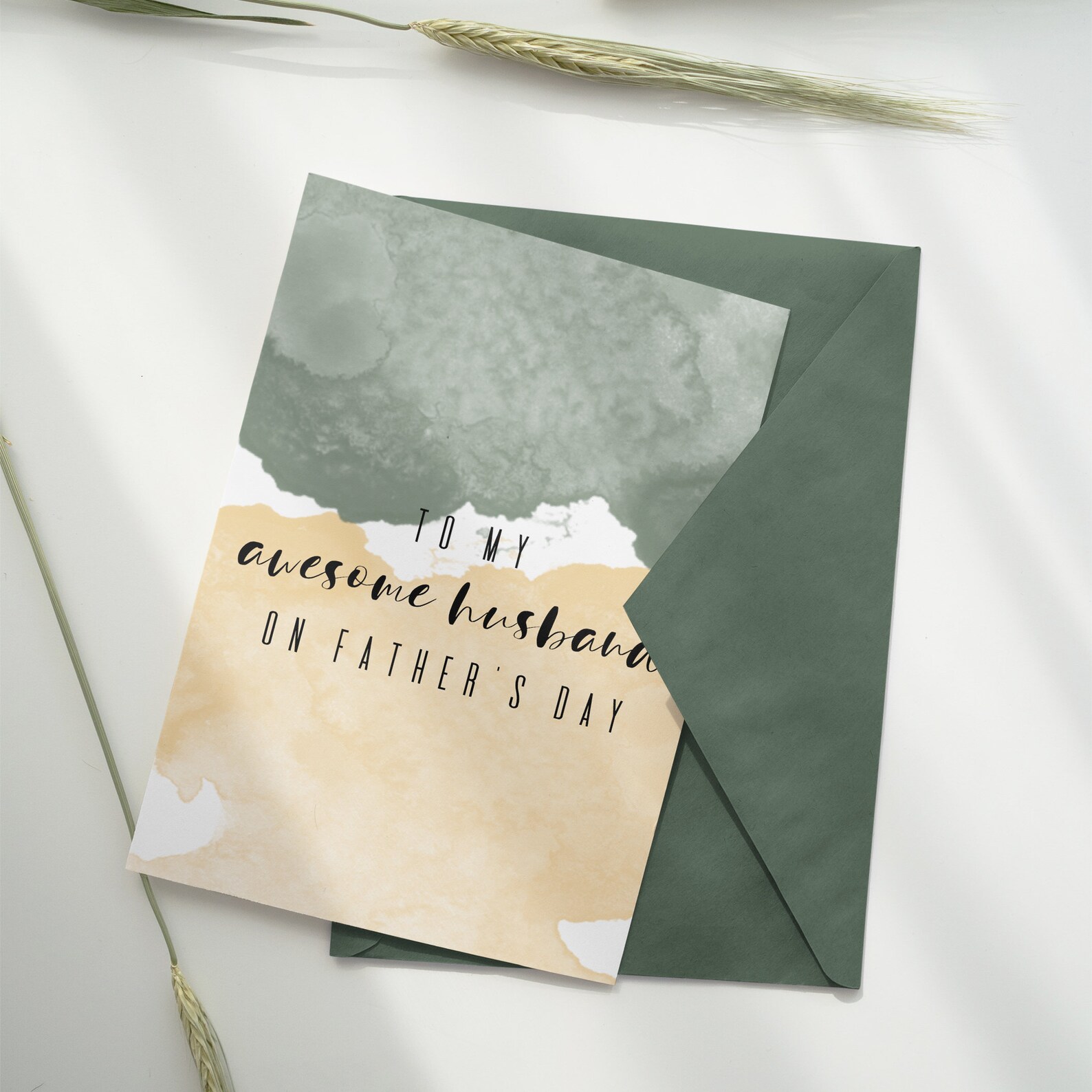 printable fathers day card from wife for husband fathers