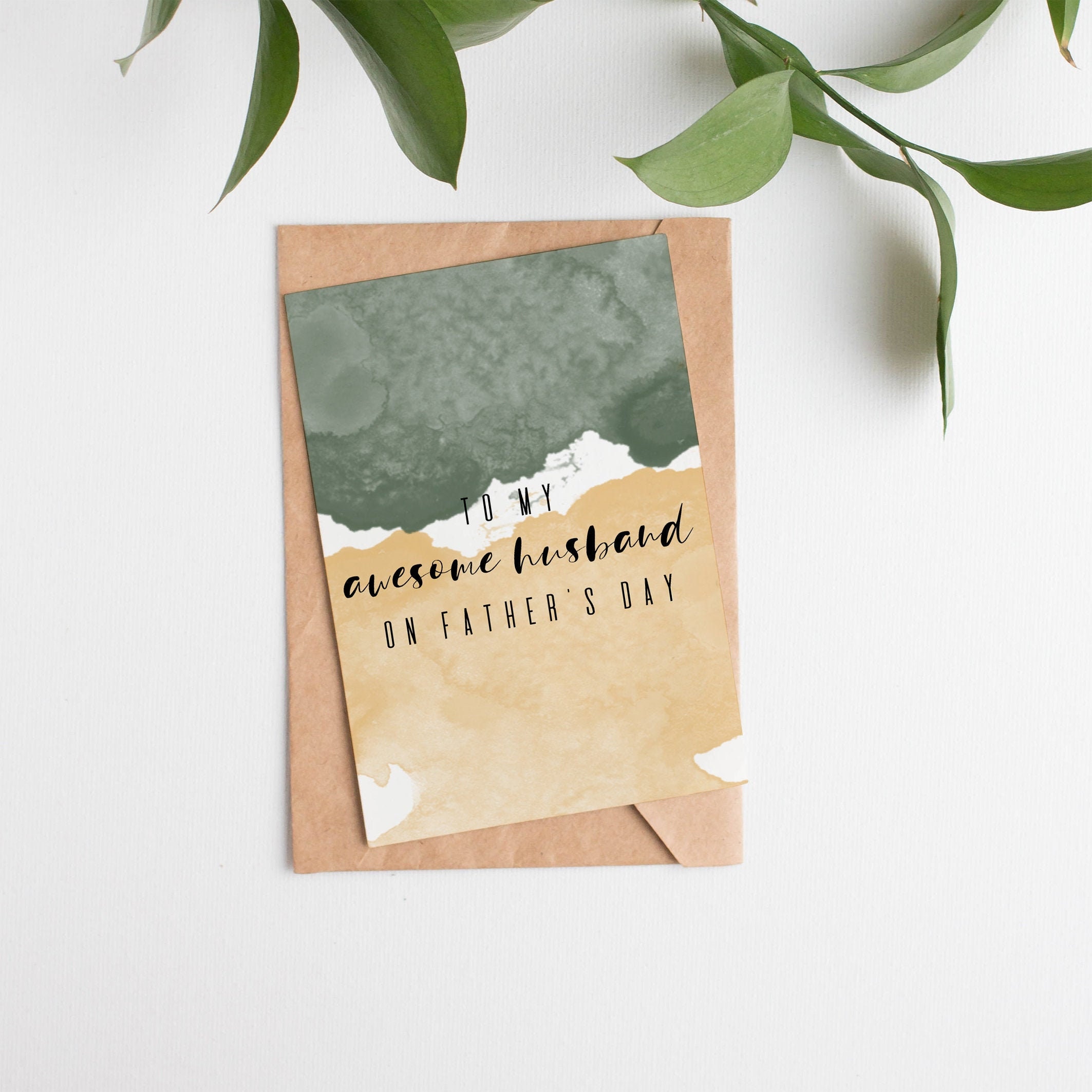 printable fathers day card from wife for husband fathers day etsy