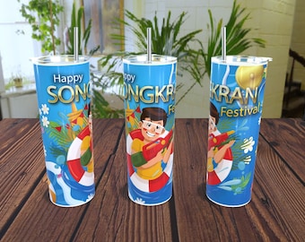 Songkran Festival tumbler 20 Oz