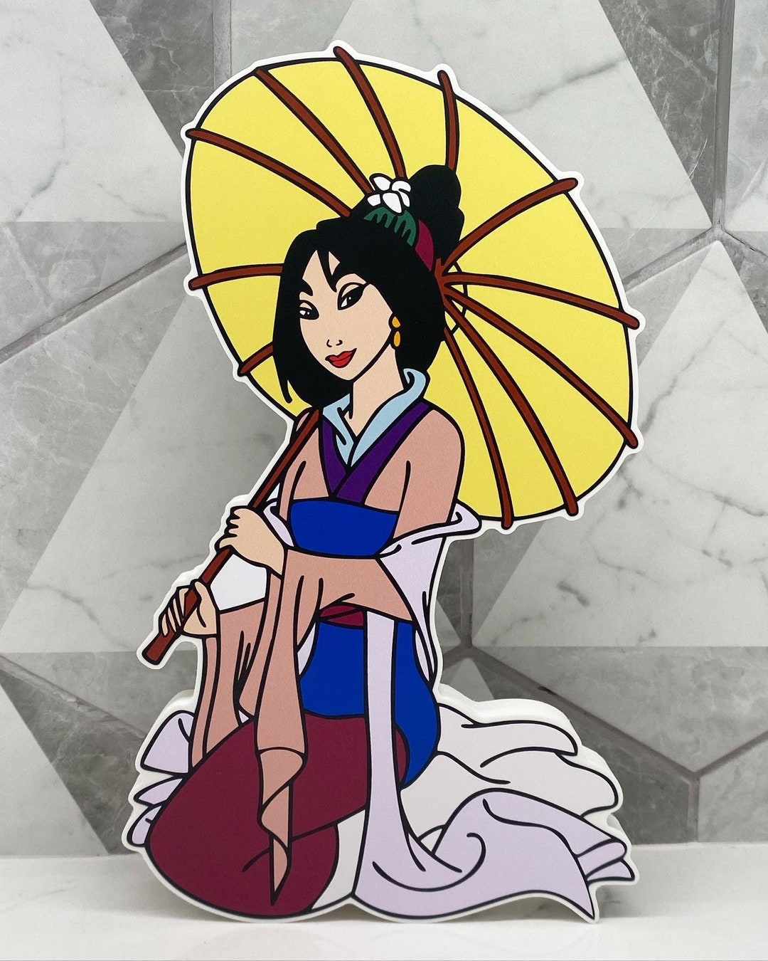 Mulan Disney Decor Princess Decor - Etsy