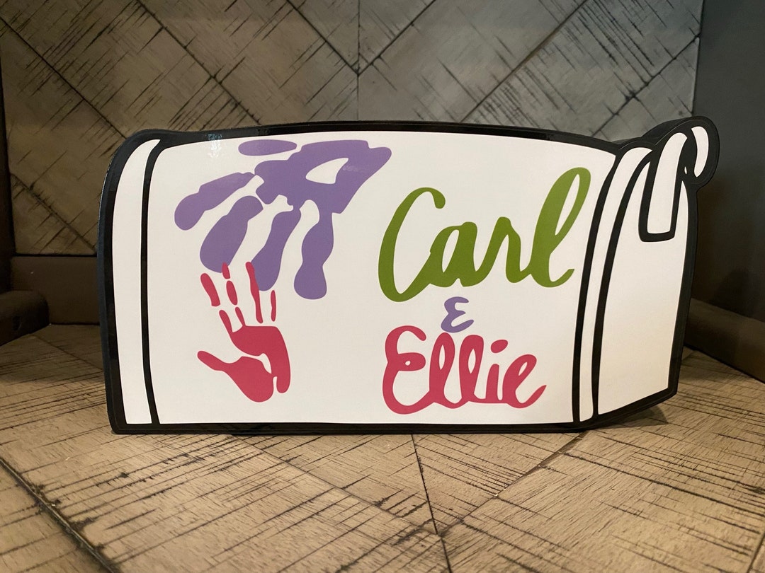 Carl and Ellie Mailbox Disney Decor up Decor Etsy