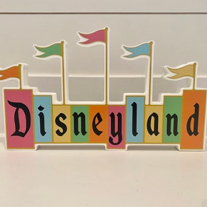 Disneyland Sign - Disney Decor - Disneyland