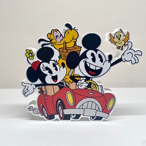 Mickey and Minnie - “Nothing Can Stop Us Now” - Runaway Railway - Disney Decor