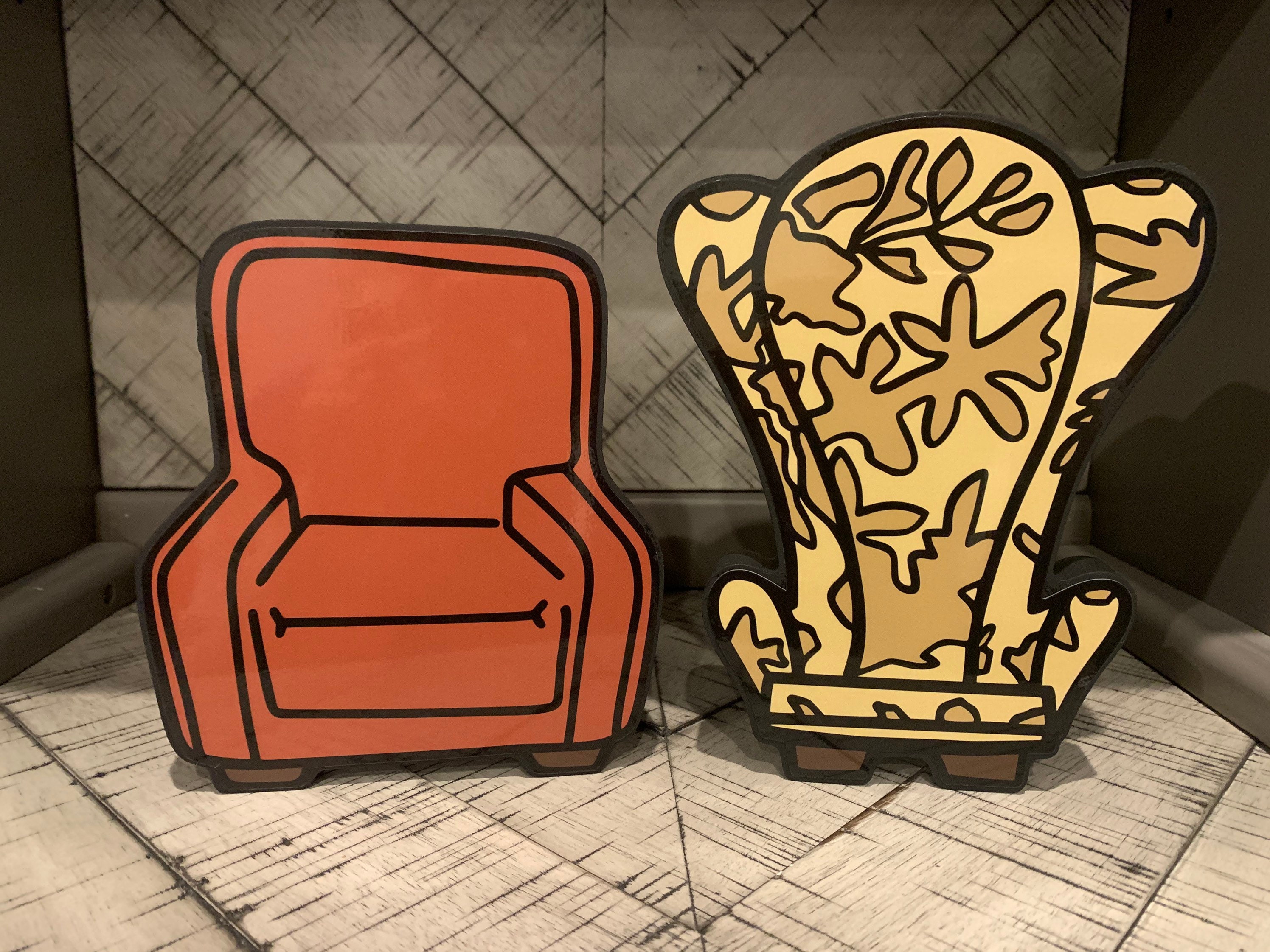 Disney Pixar Up Carl and Ellie Chairs