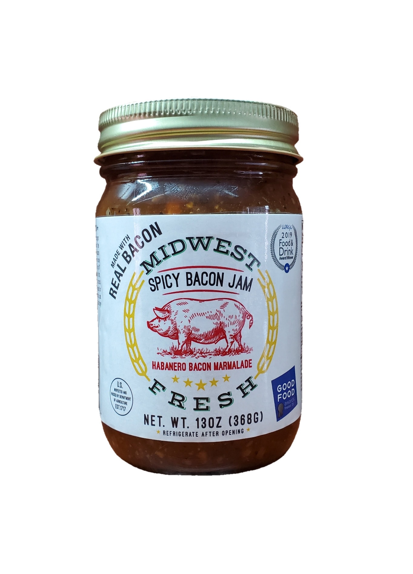 Spicy Bacon Jam Midwest Fresh Etsy