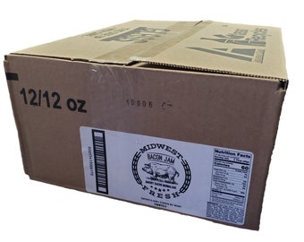 Midwest Fresh Bacon Jam 12 PACK CASE