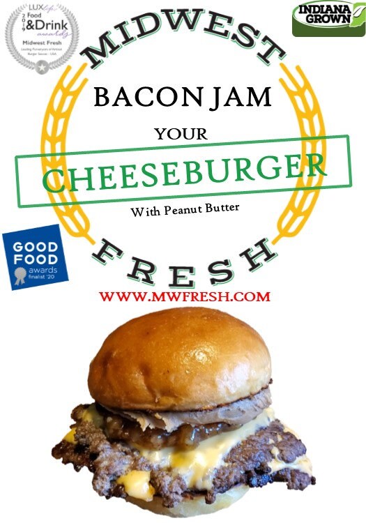 Bacon Jam Award Winning Midwest Fresh Bacon Jam 13 Oz Jar Etsy