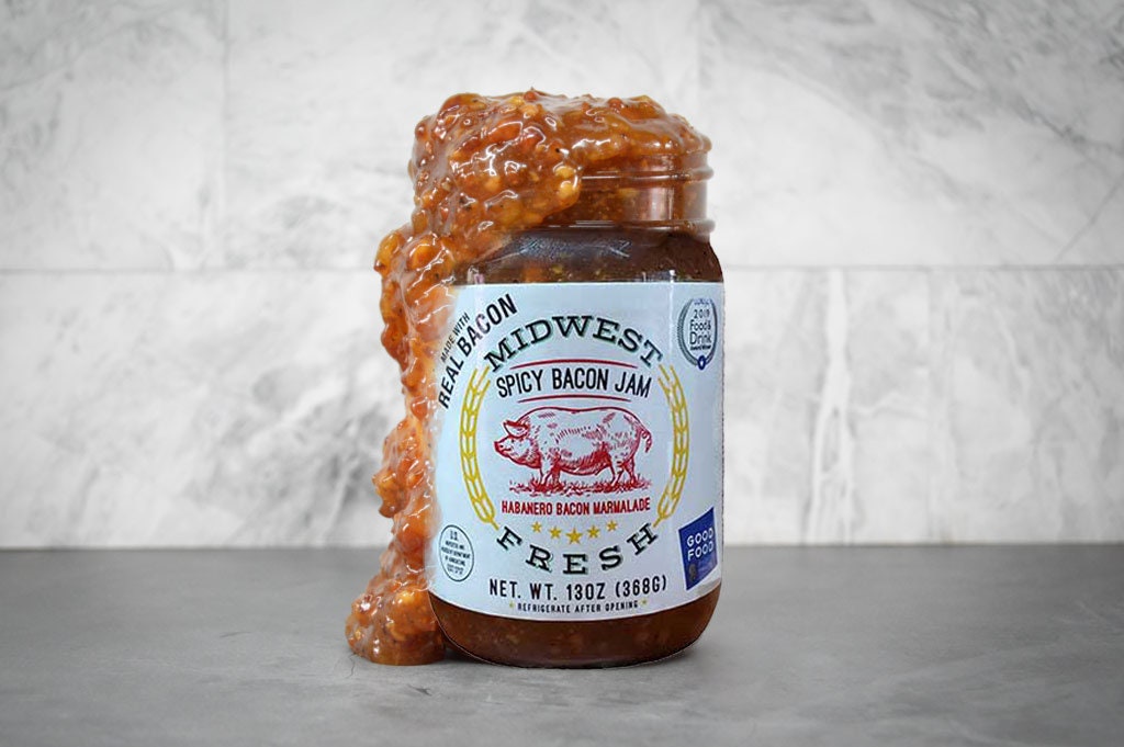 Bacon Jam Award Winning Midwest Fresh Bacon Jam 13 Oz Jar Etsy