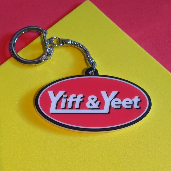 Yiff & Yeet Keychain