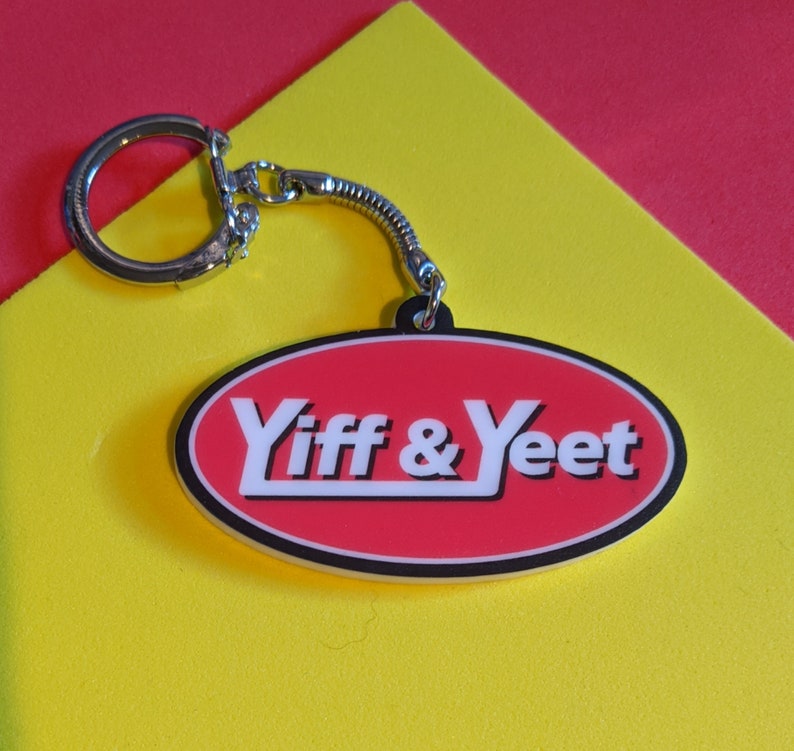 Yiff & Yeet Keychain 