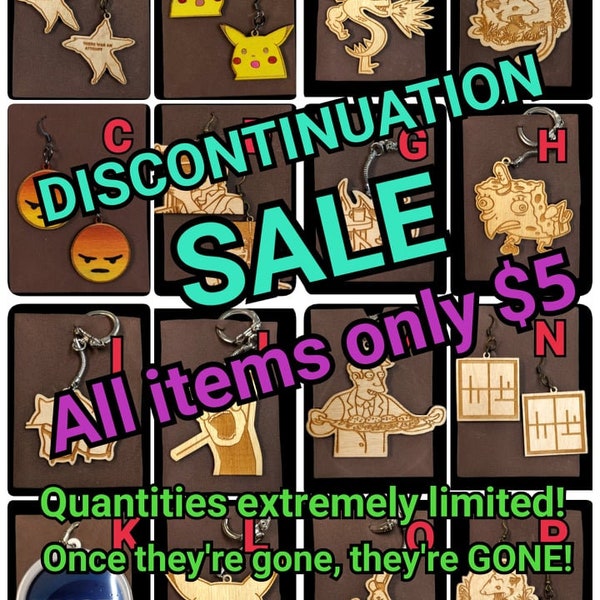 Discontinuation Sale!