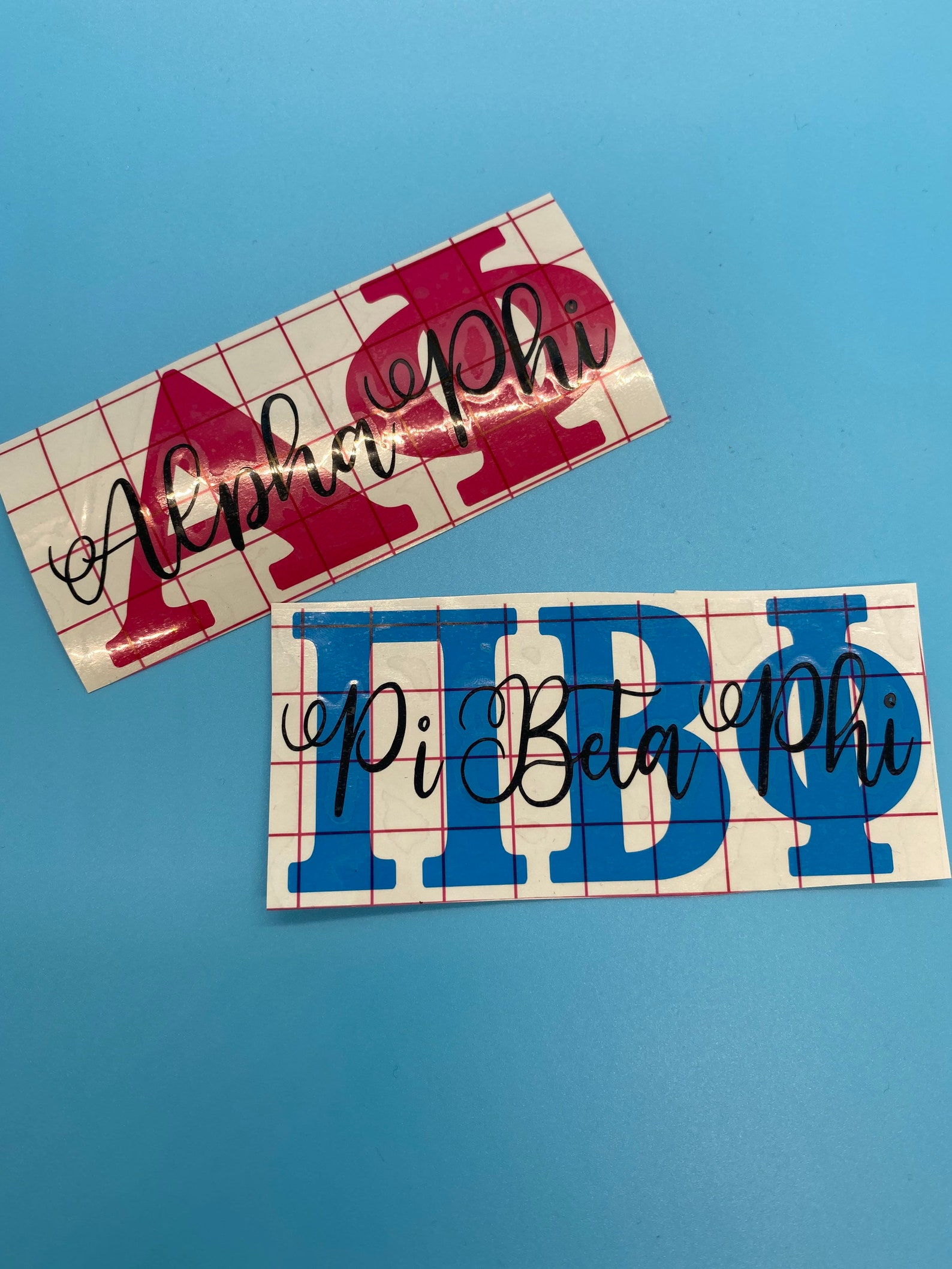 Sorority Decal Computer Decal Sorority Sticker Big Etsy