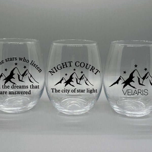 A Court of Thorns and Roses Etsy