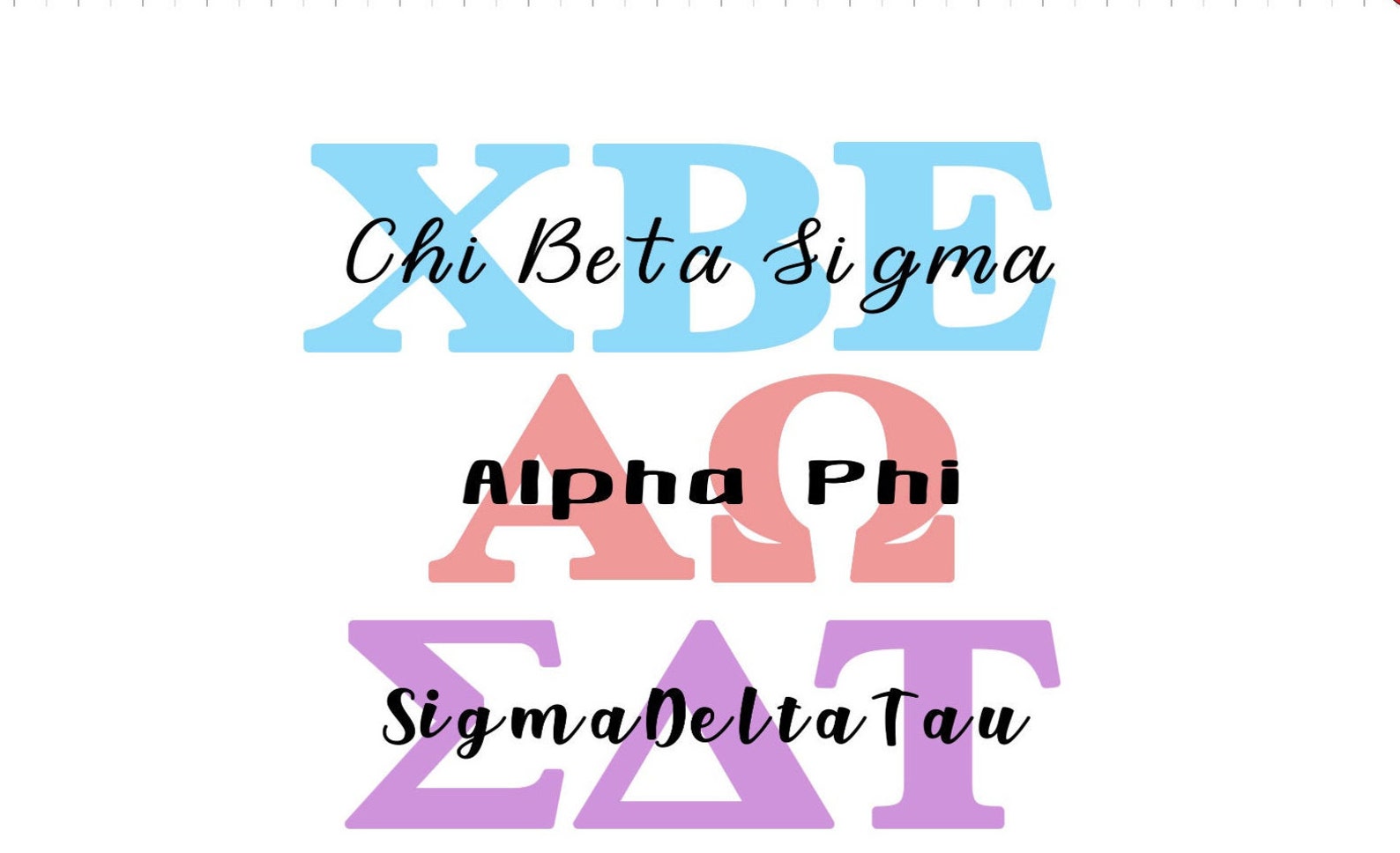 Sorority Decal Computer Decal Sorority Sticker Big Etsy