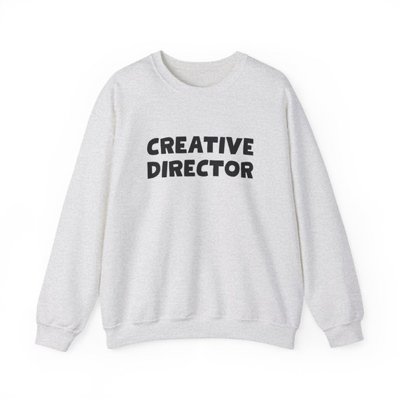 Creative Director Grey Unisex Heavy Blend Crewneck Sweatshirt Etsy