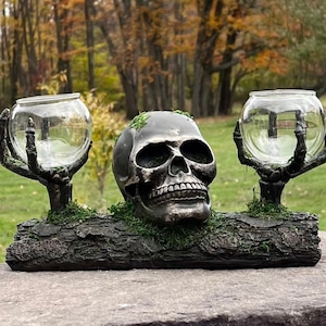Skull Wine Holder Etsy