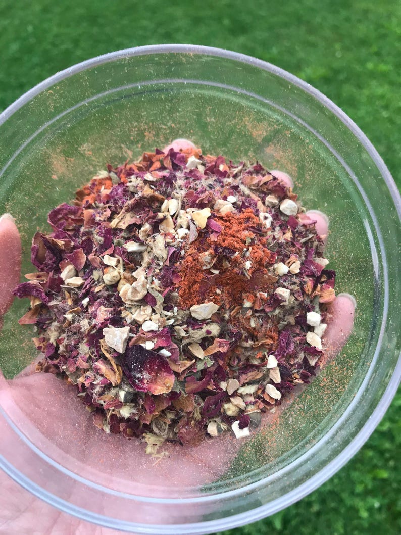 Ritual Herbal Pack Small Batch Dried Herbs Spiritual Practice Supplies Loose Herb Collection Natural Ingredients For Incense Crafting Candle Making Materials Spell Work Components Meditation Blend Essentials Botanical Kit Flowers Seeds