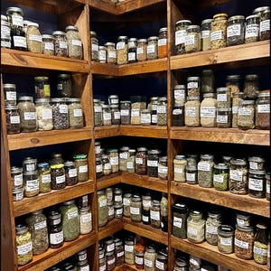 Dried Herb Collection Small Batch Ritual Ingredients Loose Herbs For Spiritual Practice Natural Botanical Supplies Incense Making Ingredients Candle Crafting Materials Spell Work Essentials Meditation Blend Components Flowers Roots Seeds