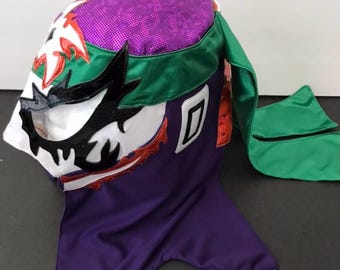 手作りドラゴンレスリングマスク ルチャドールコスチューム 手作りドラゴンレスリングマスク ルチャドールコスチューム