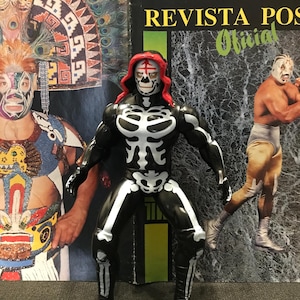 Lucha Libre Maske Mexikanische Spielzeug Actionfiguren Lucha Maske Spielzeug La Parka