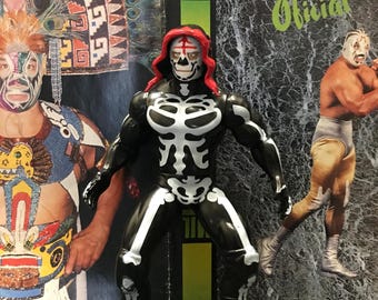 Masque lucha libre jouets mexicains figurines articulées masque lucha jouet La Parka