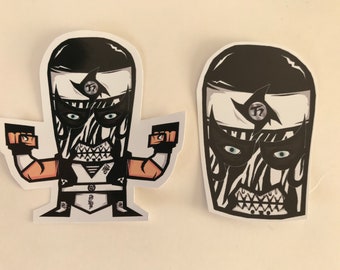 Pentagon jr Lucha libre stickers lucha mask luchador stickers