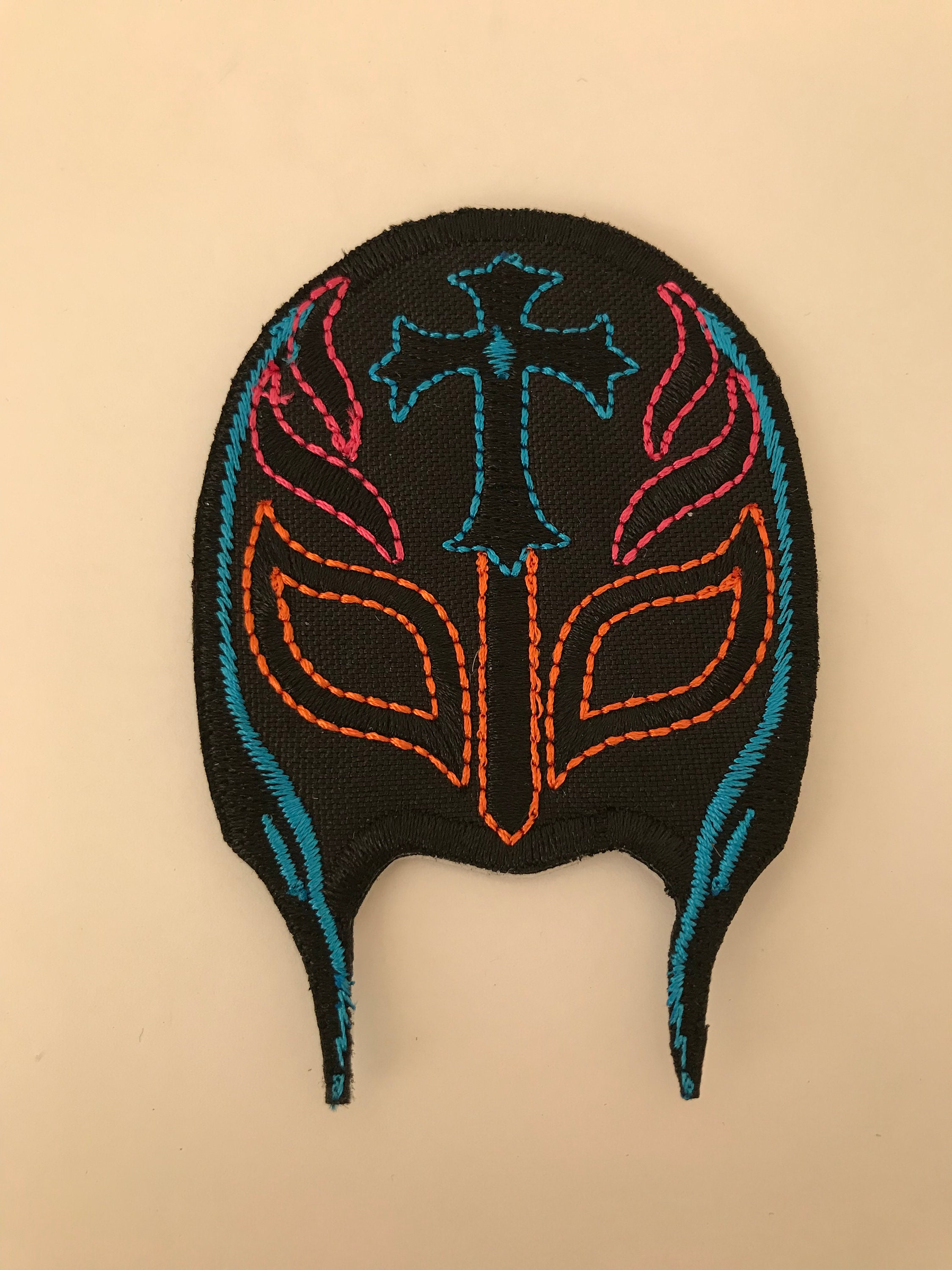 Rey Mysterio Mask Patch Lucha Libre Patch Etsy