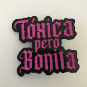 Toxica pin latina culture Mexican pins Lucha Libre