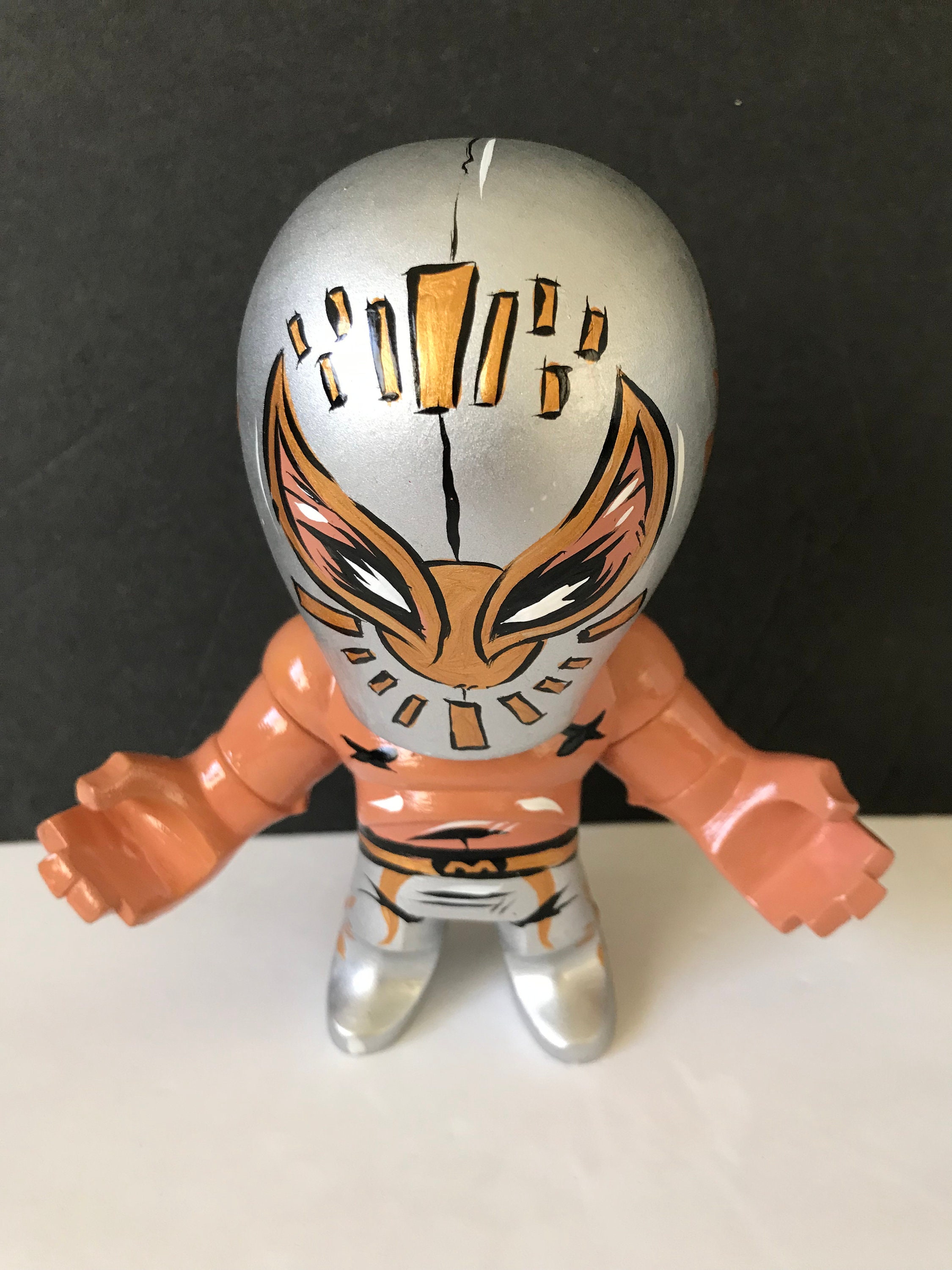 lucha libre action figure hand made
