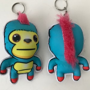 Que monito Brelok do kluczy z maską Lucha libre Brelok do kluczy Lucha libre