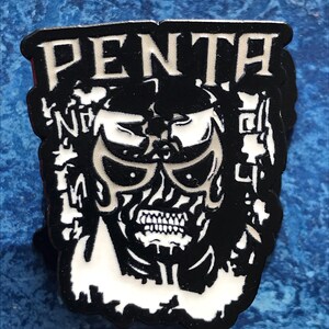 Lucha libre mask pin hat pin