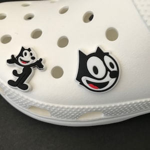 Felix the cat charms shoe charms