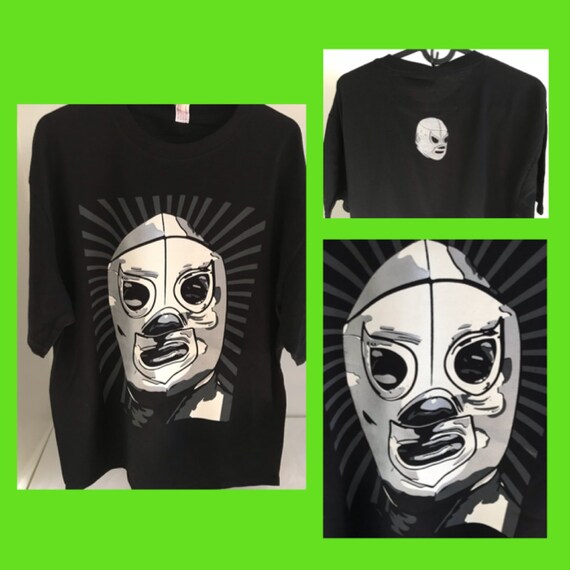 El Santo Maske Lucha Libre Maske Shirt Lucha Maske Shirt Etsy