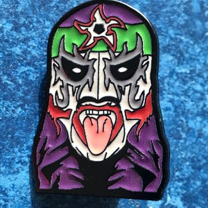 Lucha libre mask pin hat pin
