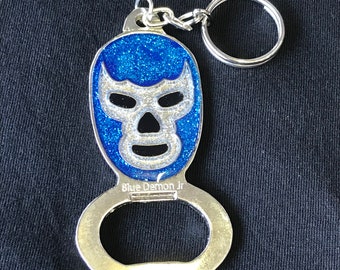 lucha libre bottle opener Lucha Libre mask key chain