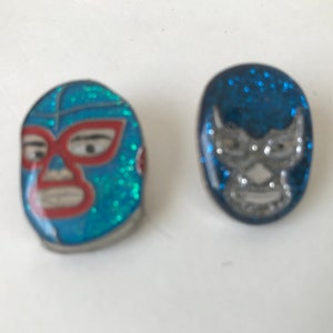 Nacho libre mask pin lucha libre mask lucha mask pin