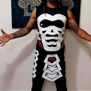 Adult mask pentagon jr costume Halloween