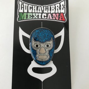 lucha libre mask pin luchador pin