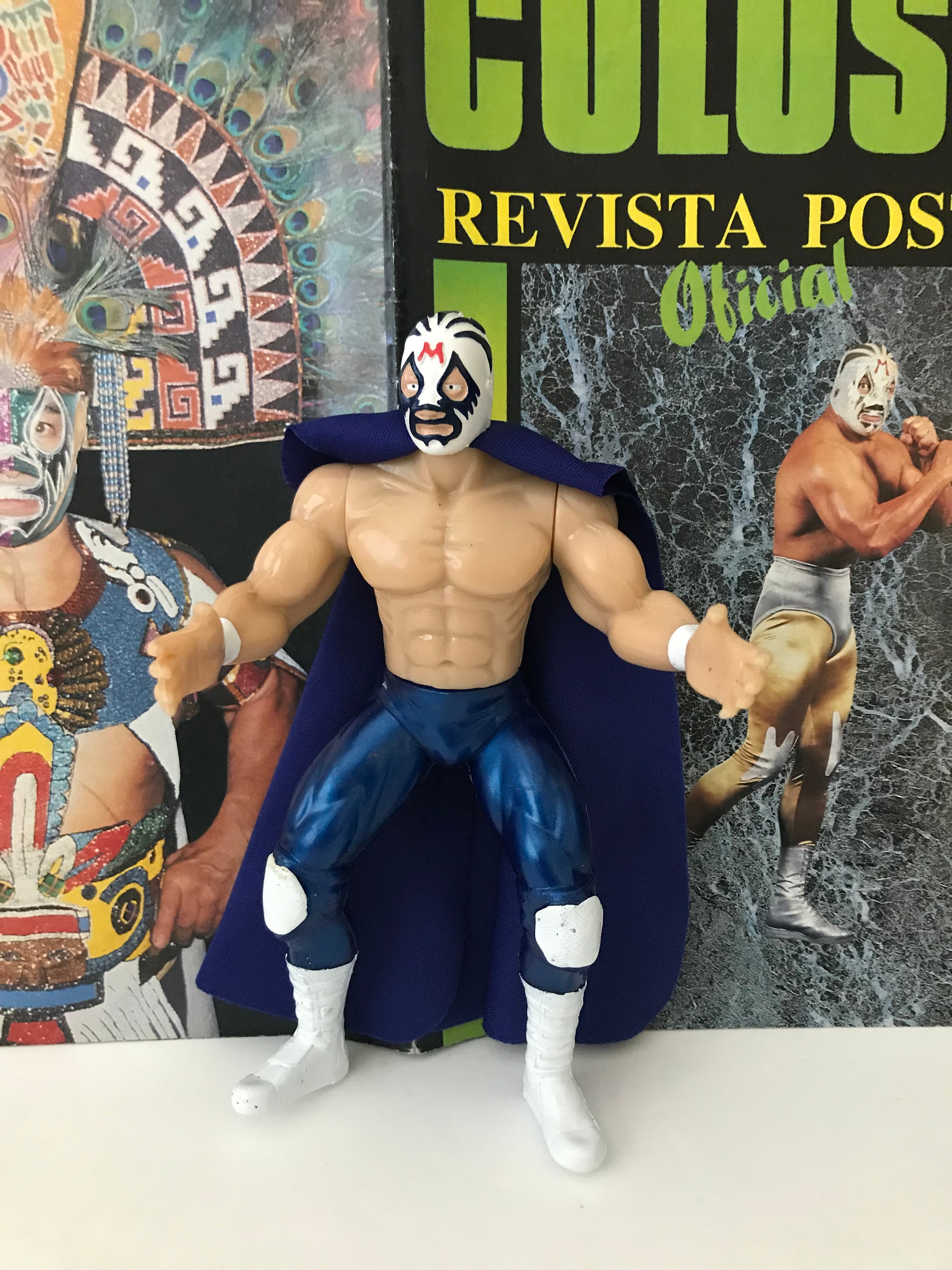 Mexican wrestler figures - Etsy 日本