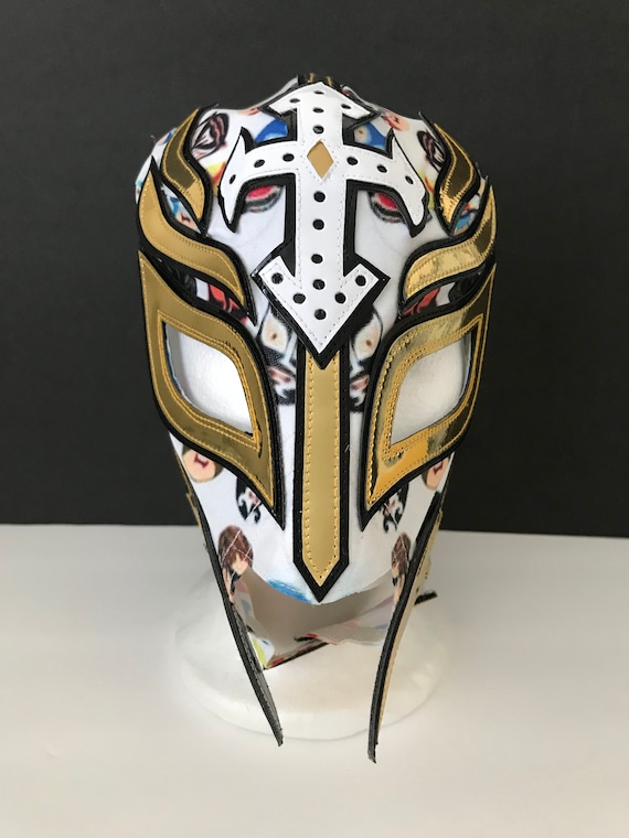How To Draw Rey Mysterio Mask Step By Step
