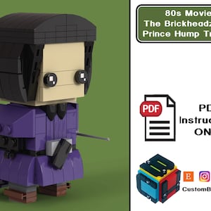 PDF Download (NO BRICKS!):  Brick Set Bride The Evil Prince Tracking Custom Brickheadz