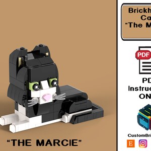 PDF Download (NO BRICKS!): &quot;The Marcie&quot; Custom Cat