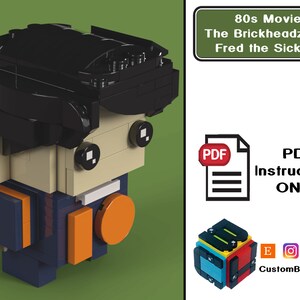 PDF Download (NO BRICKS!):  Brick Set Bride The Boy Custom Brickheadz