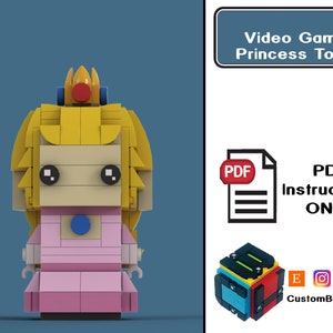 PDF Download (NO BRICKS!):  Princess Custom Brick Set