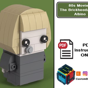 PDF Download (NO BRICKS!):  Brick Set Bride No Pigment Guy Custom Brickheadz
