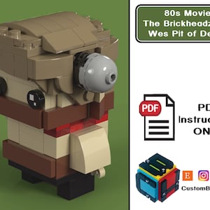PDF Download (NO BRICKS!):  Brick Set Bride Westley Pit of Doom Custom Brickheadz