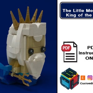 PDF Download (NO BRICKS!):  King Merman Custom Brick Set