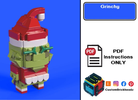 grinch brickheadz