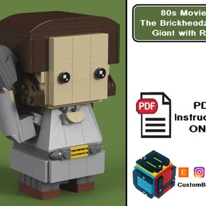 PDF Download (NO BRICKS!):  Brick Set Bride The Giant Custom Brickheadz